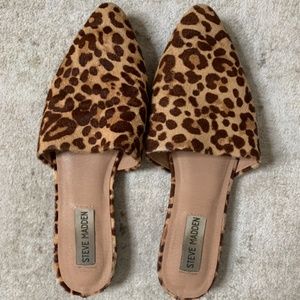 Steve Madden Leopard Slides